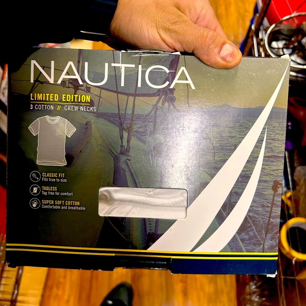 Nautical crew neck shirts
